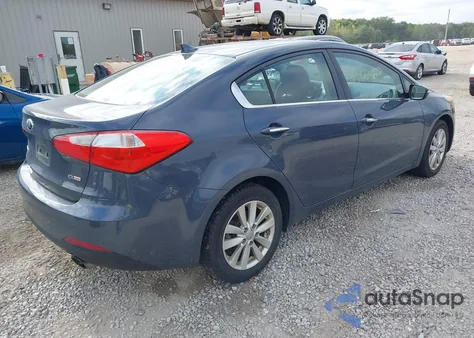 2014 Kia Forte Ex from USA, damaged, VIN KNAFX4A80E5210557